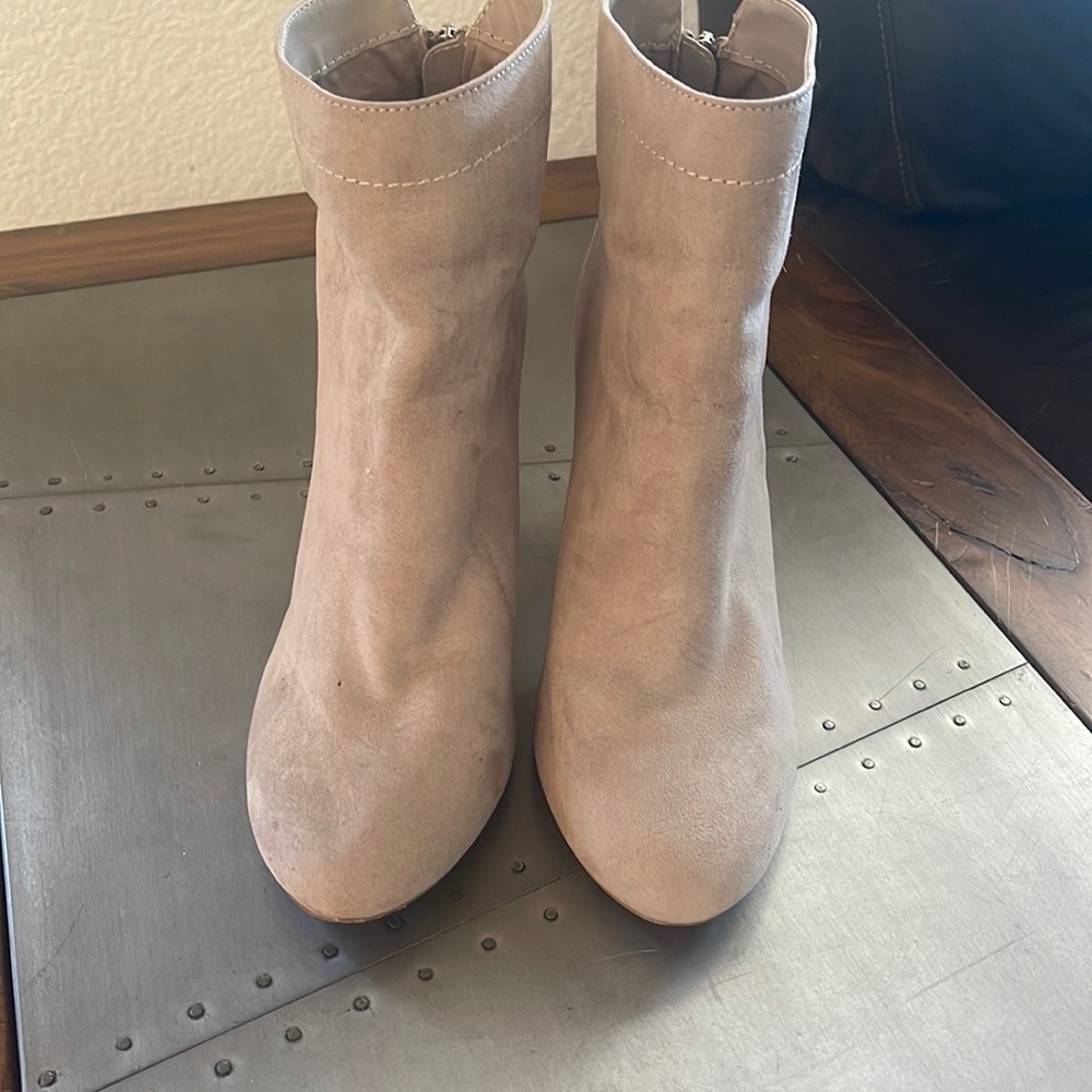Taupe Booties - Picture 2 of 6